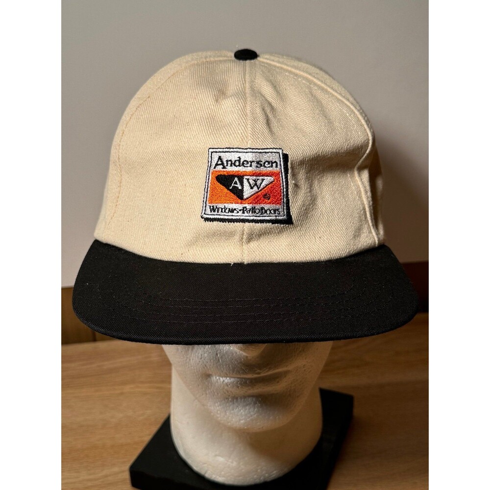 Vintage Andersen Windows & Patio Doors Snapback Trucker Hat USA